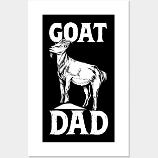 Goat lover - Goat Dad Posters and Art